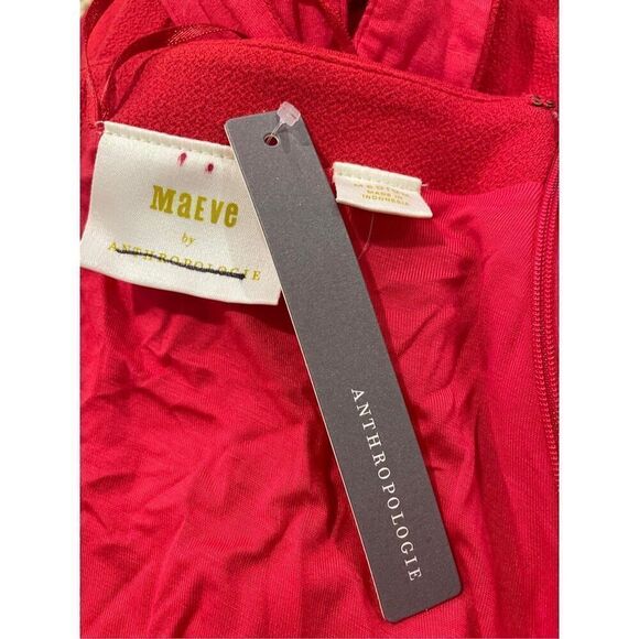 Anthropologie x Maeve Open-Back Knit Maxi Dress Size M - Picture 11 of 12